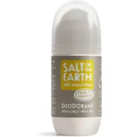 Salt of the Earth Natural Deodorant Roll On Amber & Sandalwood 75 ml
