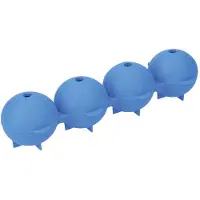 Colourworks - Siliconen Ronde Ijsblok mal, Blauw - Colourworks