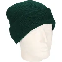 Thinsulate Basic donkergroene wintermuts voor heren