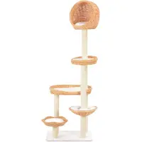 The Living Store : Krabboom voor katten, sisal, natuurlijk wilhout