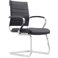 Sedero Design eetkamerstoel / vergaderstoel Cádiz - Zwart