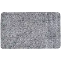 Tragar Magic mat extreem absorberende schoonloopmat met antislip 75 x 45 cm grijs