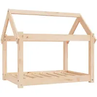 vidaXL Hondenmand 81x60x70 cm massief grenenhout