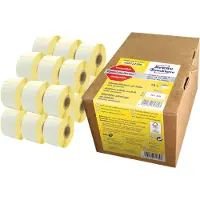 Avery Zweckform Adres-roletiketten, papier, 36 x 89 mm, zelfklevend, wit, 4680-etiketten, 18 rollen