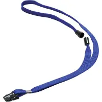 Durable Sleutelkoord 811907 Blauw Pak van 10 stuks