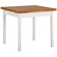 Loft 24 Maike-Eettafel - Wit/Honing