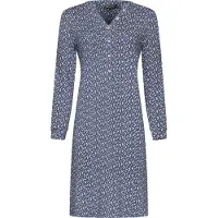 Pastunette Deluxe - Nachthemd Suzy - Blauw - Katoen / Modal - Maat 42