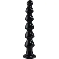 WAD - 2XL Globemaster II - XXL Anaal Dildo - 59 cm - Zwart