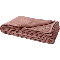 Yumeko Sprei Mousseline Katoen 200x220 Roze - Eco, Bio & Fairtrade