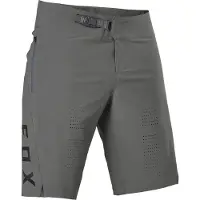 FOX Flexair Skinless Shorts Donkergrijs