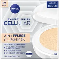 Nivea Gezichtsverzorging Make-up Hyaluron Cellular Expert Finish 3in1 Verzorging Cushion 02 Medium