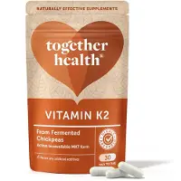 TOGETHER Vitamine K2 uit Gefermenteerde Kikkererwten - 30 capsules