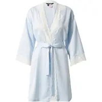 Ralph Lauren Ochtendjas lichtblauw / wit