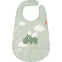 Done by Deer Slabbetjes - PU - Happy Clouds Green - - OneSize - Slabbetjes
