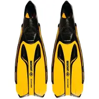 BEUCHAT X-voyager Diving Fins Geel,Zwart EU 34-35