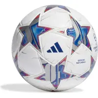 Adidas UEFA Champions League 23/24 Officiële Pro Match Voetbal (FIFA Quality Pro Gecertificeerd) Wit/Silver Metallic/Bright Cyan/Royal Blue