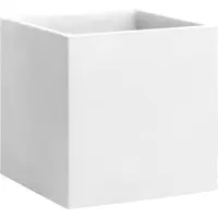 Nicoli Bloembak Balkonbak Momus 35x35x35cm WIT