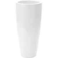 Nicoli Bloempot Rond Talos Gloss 33cm WIT