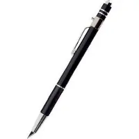 Transotype - Push Button Knife Aluminum Black