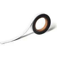 Durable Beschrijfbare magneetband 20 mm, Wit