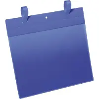 Durable Documentenzak | B297xH210 mm DIN A4 dwars | met 2 verbindingsstuk | donkerblauw | pak a 50 stuks - 175107 175107