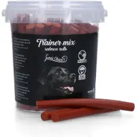 Holland Animal Care Luna's Choice Trainermix Zalmstaafjes 45 Stuks - 500 Gram – Zalm - Hondensnacks training - Hondenkoekjes - Hondensnoepjes Semi-moist – Geen toegevoegde suikers