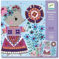 Djeco Creatieve set 4 mozaïekschilderijen Lovely pets