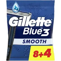 Gillette 20x Wegwerpmesjes Blue Iii 12 Stuks