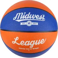 Midwest League Indoor/Outdoor Basketbal Blauw - Oranje 7
