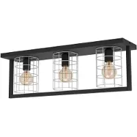 Eglo Plafondlamp JUBILY, zwart verzinkt, E27, 3x40W, lengte: 77 cm, breedte: 19 cm, hoogte: 25,5 cm, dimbaar