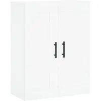 vidaXL Wandkast 69,5x34x90 cm bewerkt hout wit