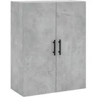 vidaXL Bovenkast 69,5x34x90 cm betongrijs