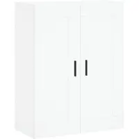 vidaXL Wandkast 69,5x34x90 cm bewerkt hout wit