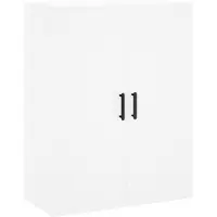 vidaXL Bovenkast 69,5x34x90 cm wit