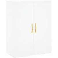 vidaXL Wandkast 69,5x34x90 cm wit