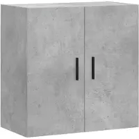 vidaXL Wandkast 60x31x60 cm bewerkt hout betongrijs
