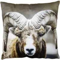 Clayre & Eef Kussenhoes 45x45 cm Bruin Polyester Sierkussenhoes Bruin Sierkussenhoes