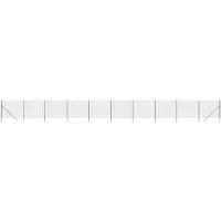 vidaXL Gaashek antraciet, 1,4 x 25 meter, verzinkt staal