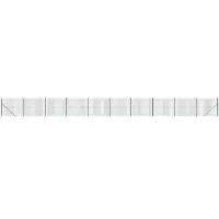vidaXL Gaashek met grondankers, groen, 1,6 x 25 meter