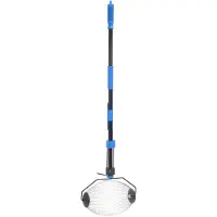 vidaXL Notenverzamelaar 127 cm staal blauw