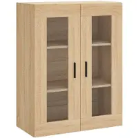 vidaXL Bovenkast 69,5x34x90 cm sonoma eikenkleurig