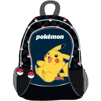 Safta Pok23-1553 Pokemon Pokeball Junior 18l 46x32x15.5 Cm Backpack Zwart Kinderen
