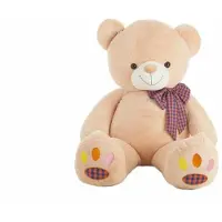 Out of the blue Colors Footprint Bear Teddy 105 Cm Beige Kinderen