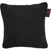 Quality Heating Warmtekussen infrarood oplaadbaar Warmy 40 x 40 cm zwart teddy - magnetische oplaadfunctie - powerbank
