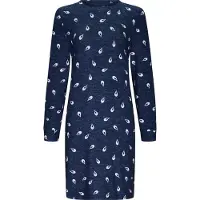 Rebelle Fleece nachthemd blauw Hayley - Blauw - Maat - 36