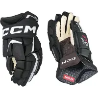CCM - Jetspeed FT6 Pro - IJshockeyhandschoenen - Kinderen - Zwart - Wit - 12