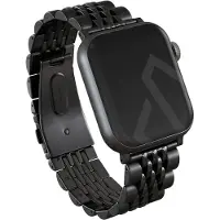 Burga Stalen bandje voor de Apple Watch | 38/40/41/42 mm - Zwart