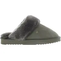 Warmbat Pantoffel Women Flurry Suede Olive-Schoenmaat 41