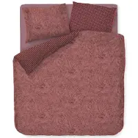 Pip studio Dekbedovertrek Casa Dei Fiori Steenrood Percal-260 x 200 / 220 cm | Extra Breed