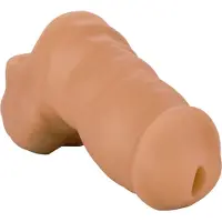 Calexotics Dildo Love Toy Soft Silicone Stand-To-Pee Beige
